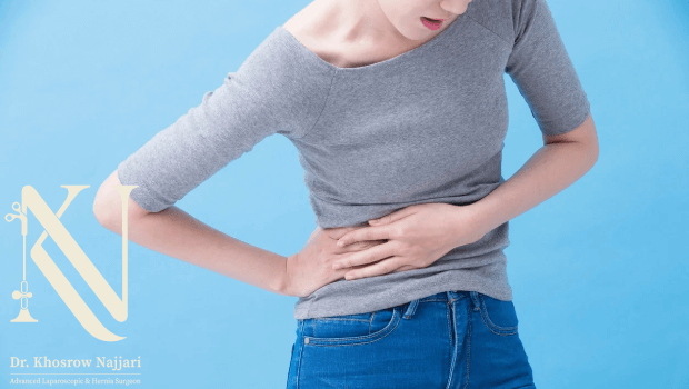 محل های شایع فتق در زنان