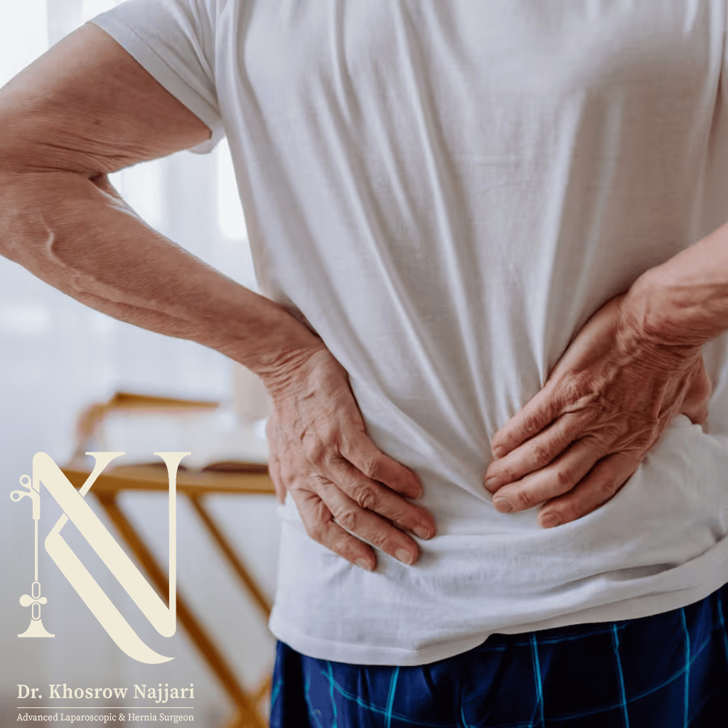 انواع فتق اینگوینال